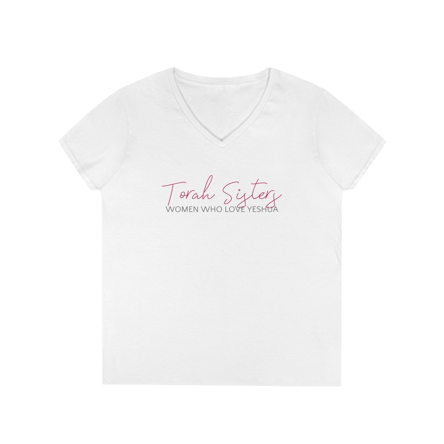 Torah Sisters Ladies' V-Neck T-Shirt