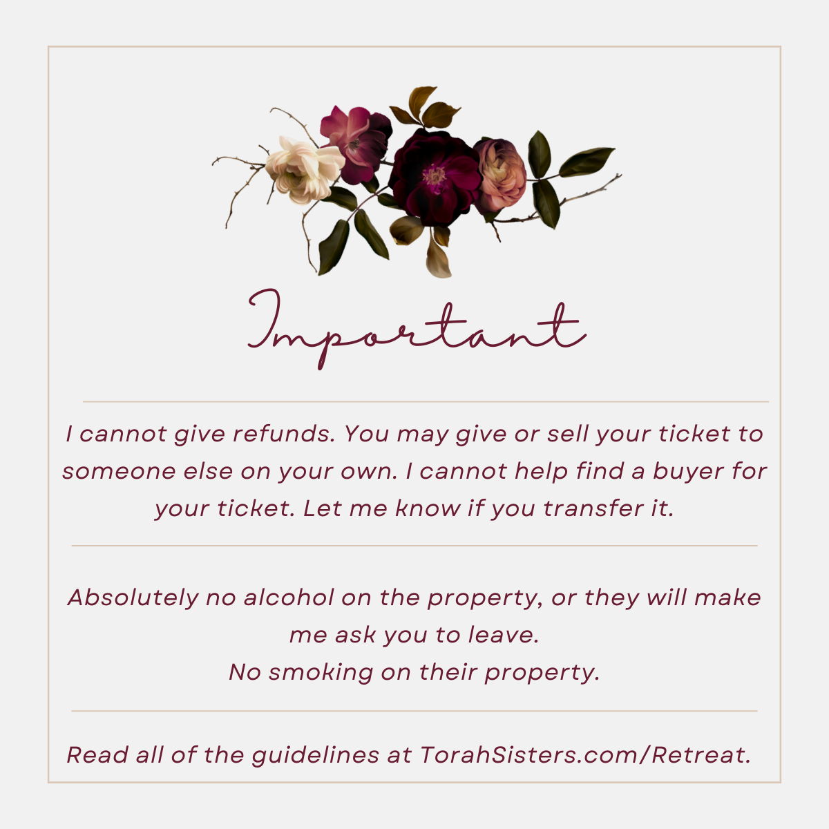 Torah Sisters Retreat 2024