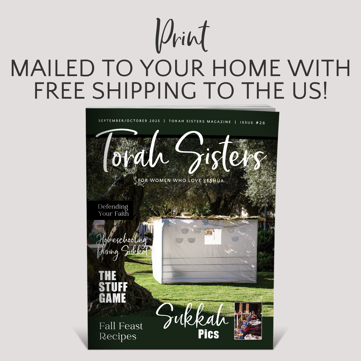 September/October 2025 Issue #26 Torah Sisters Magazine