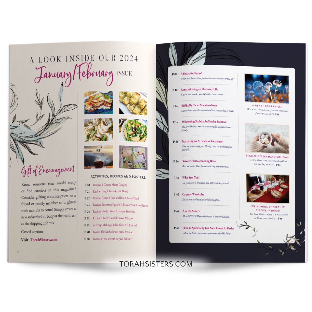 January/February 2024 Issue #16 Torah Sisters Magazine