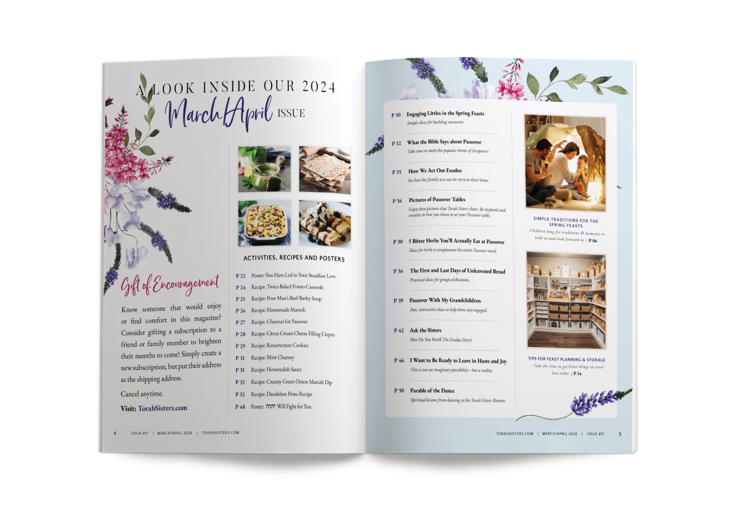 March/April 2024 Issue #17 Torah Sisters Magazine