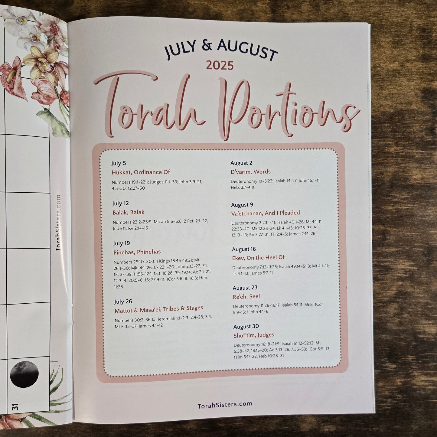 July/August 2025 Issue #25 Torah Sisters Magazine