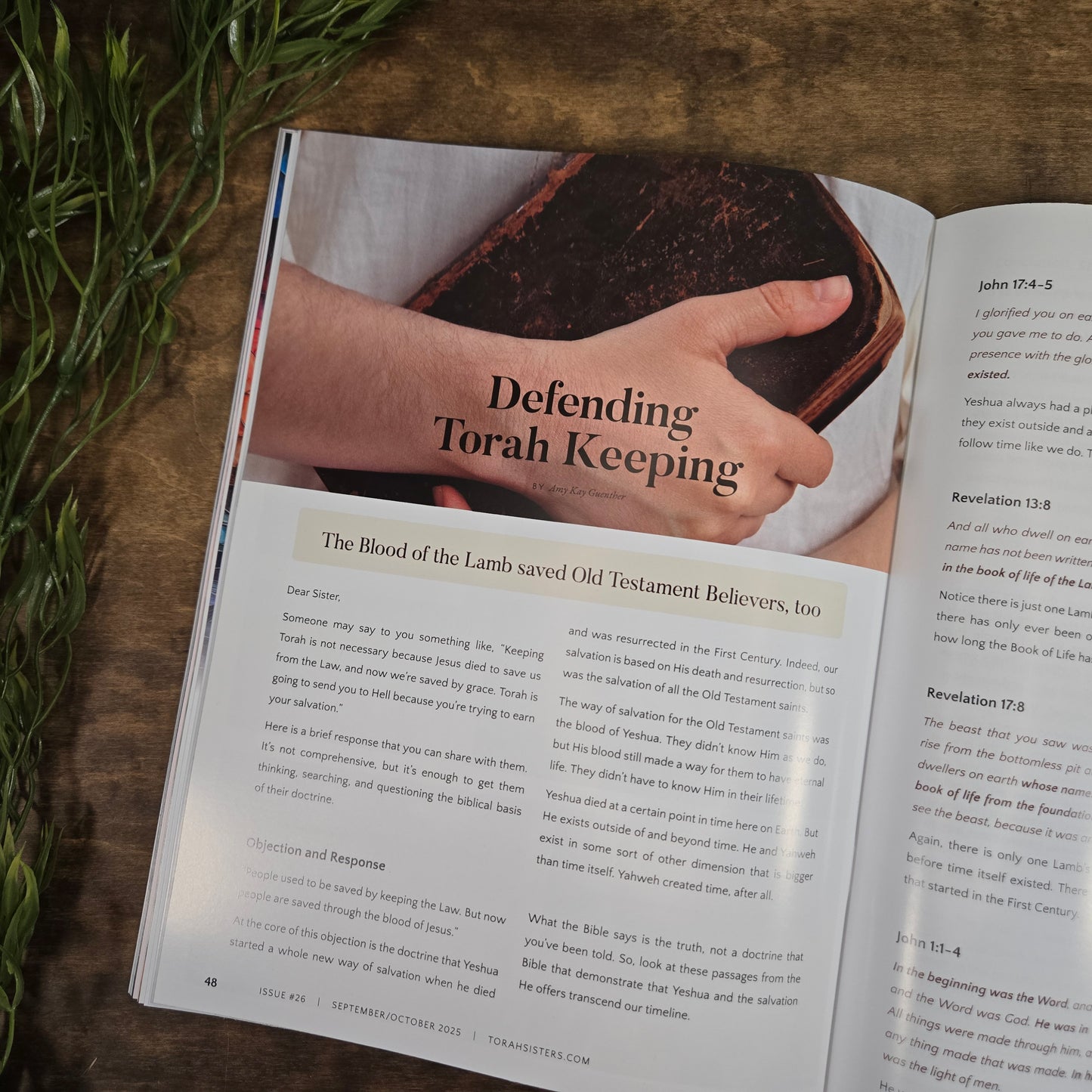 September/October 2025 Issue #26 Torah Sisters Magazine