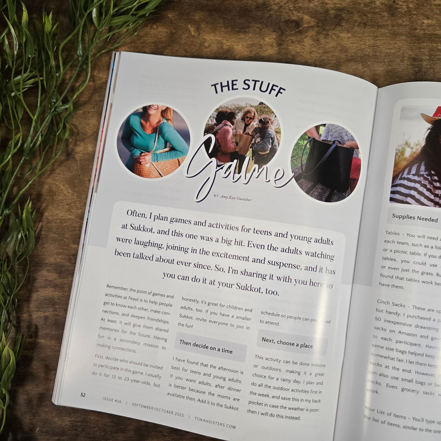 September/October 2025 Issue #26 Torah Sisters Magazine