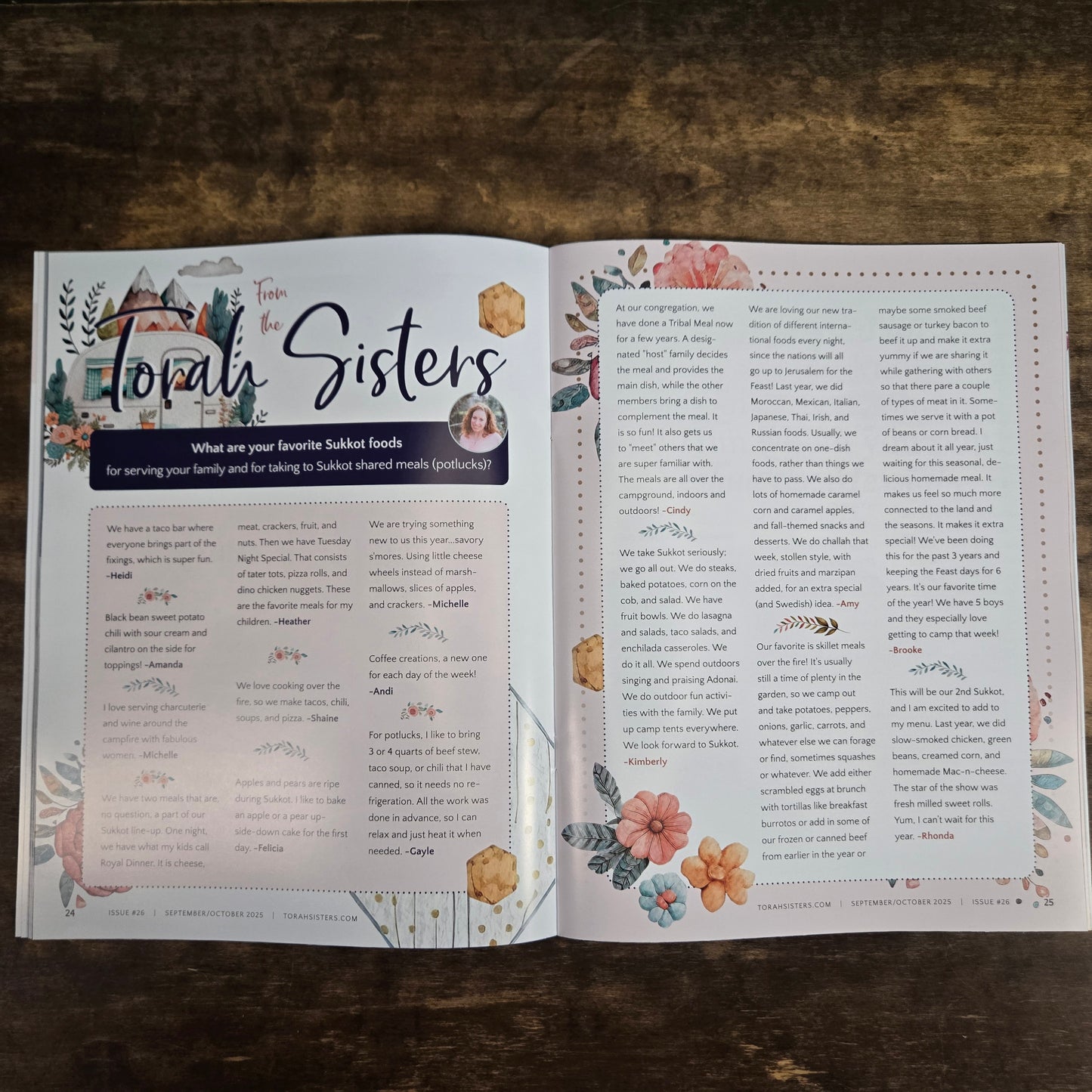 September/October 2025 Issue #26 Torah Sisters Magazine