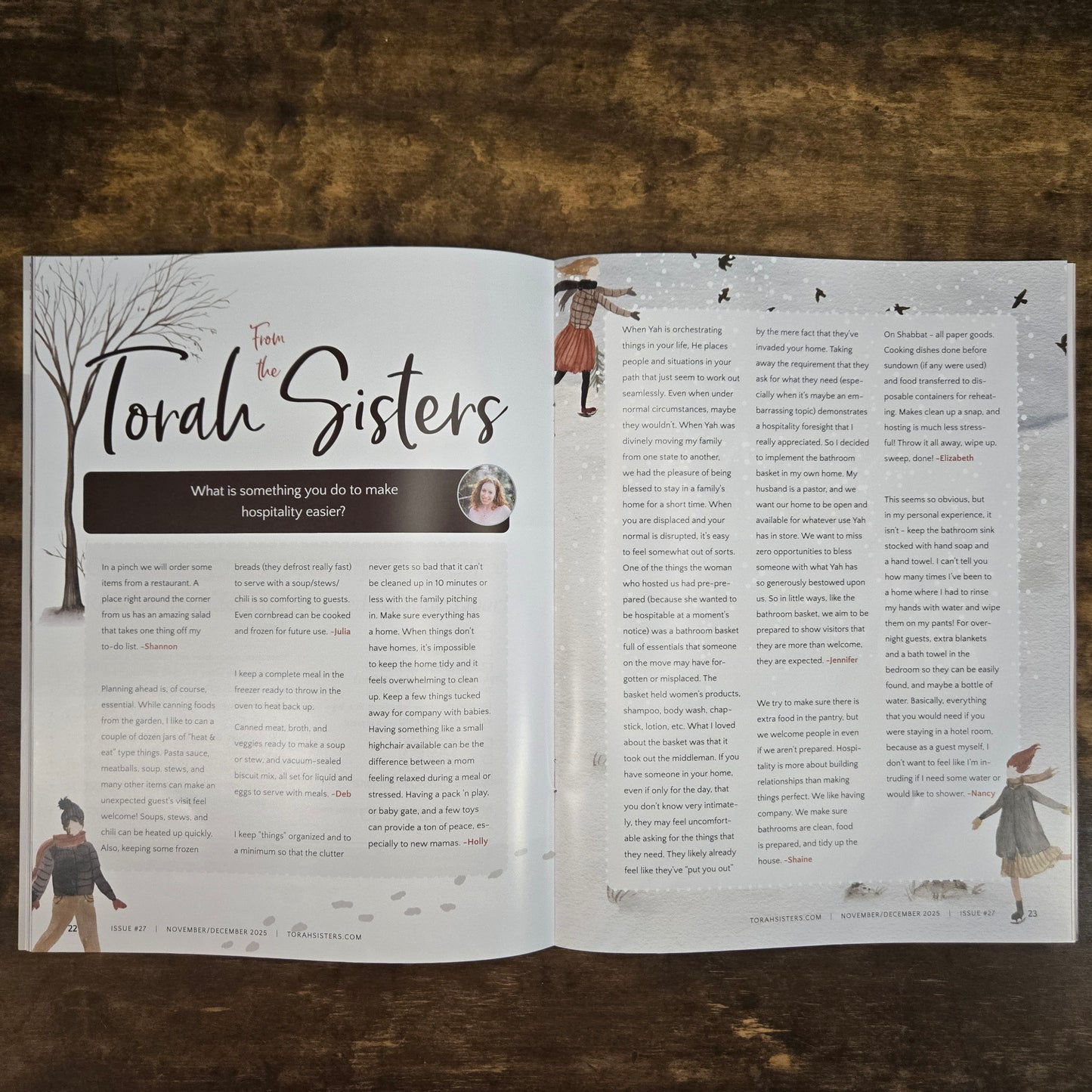 Torah Sisters Print Magazine Subscription