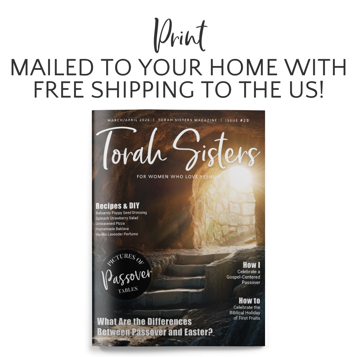 March/April 2026 Issue #29 Torah Sisters Magazine