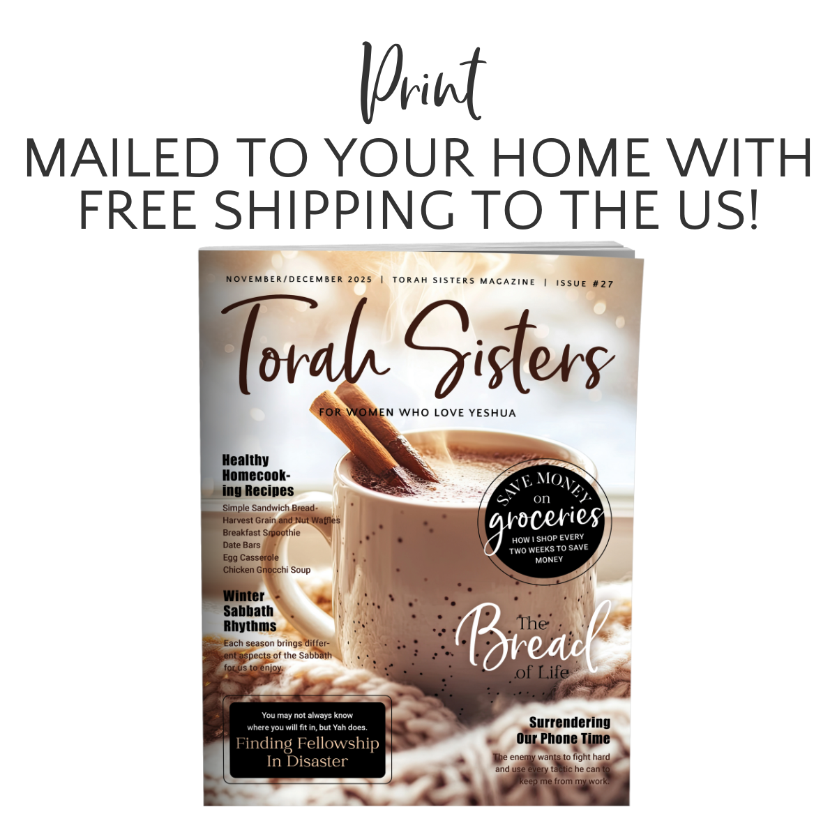 Torah Sisters Print Magazine Subscription