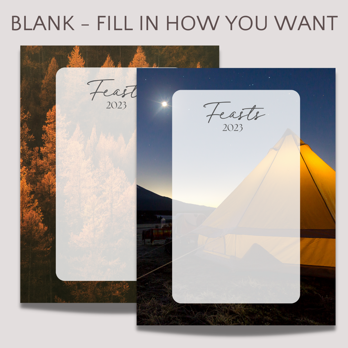 2023 Feast Dates Posters