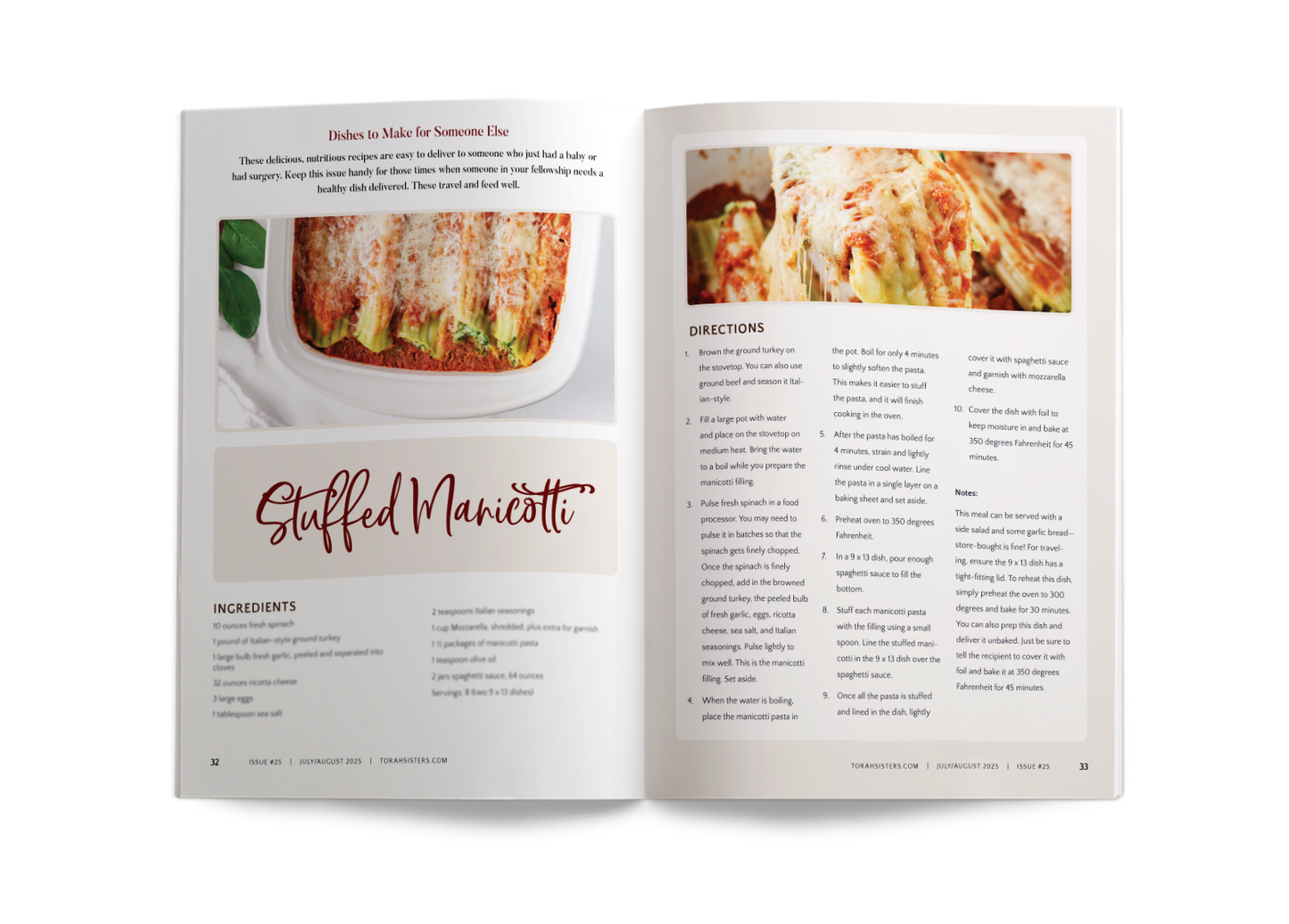 Torah Sisters Print Magazine Subscription