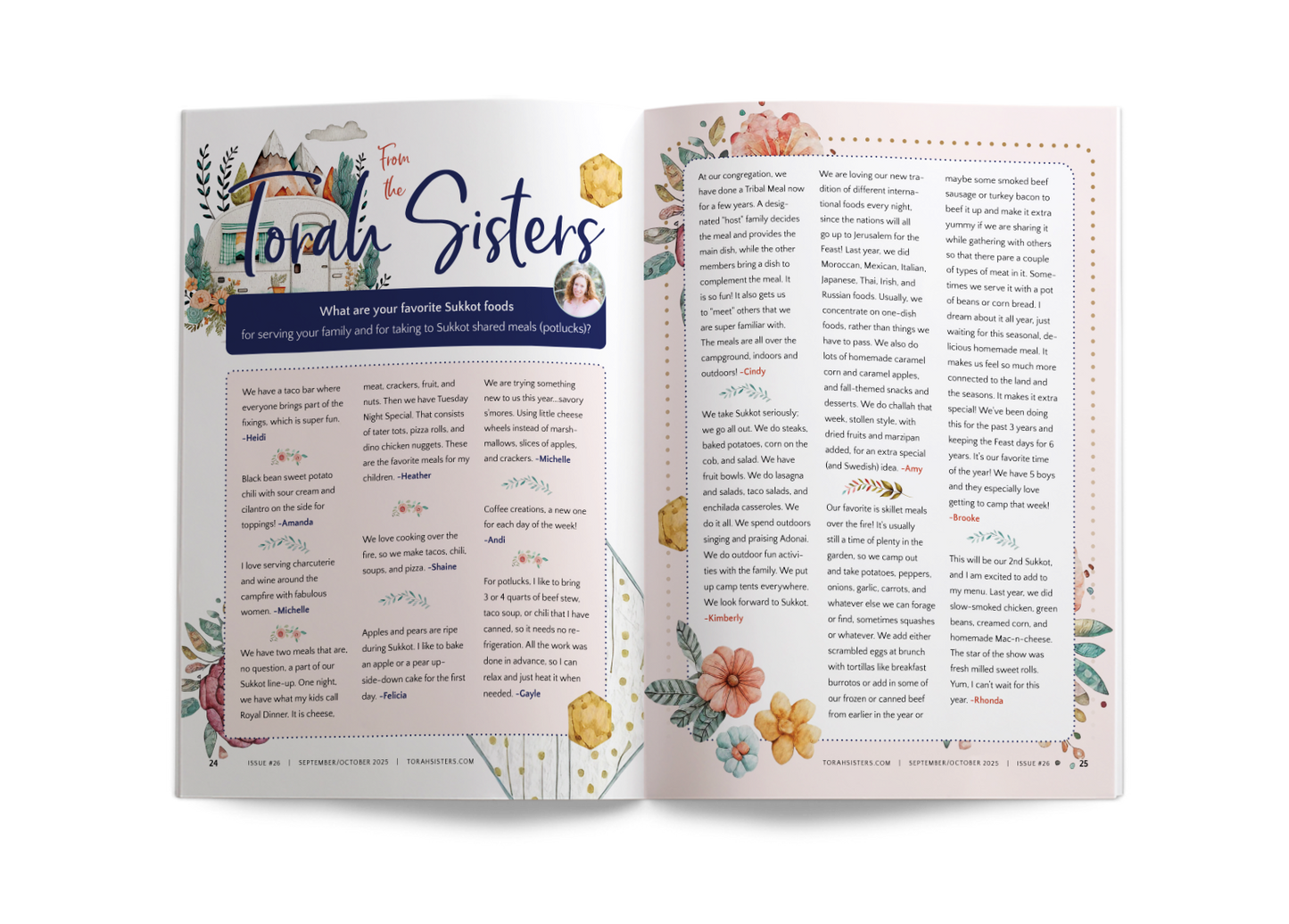 September/October 2025 Issue #26 Torah Sisters Magazine