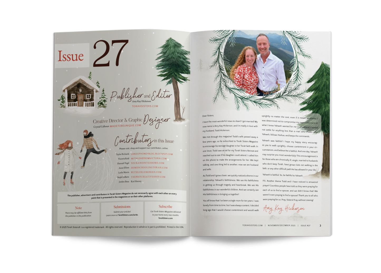 Torah Sisters Print Magazine Subscription