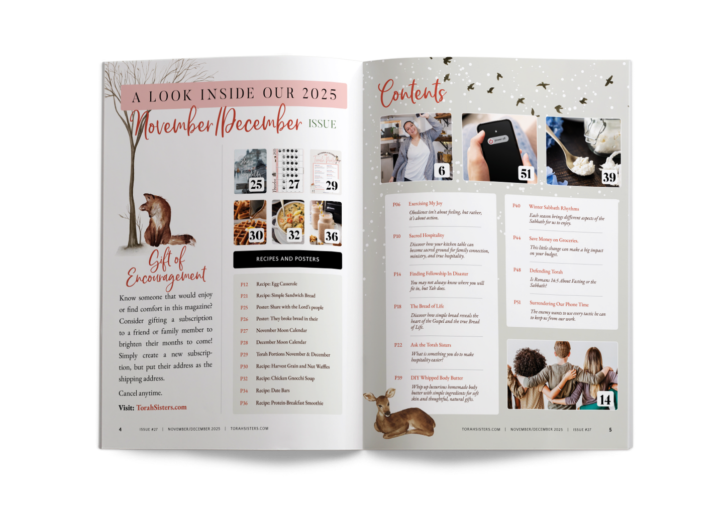 Torah Sisters Print Magazine Subscription