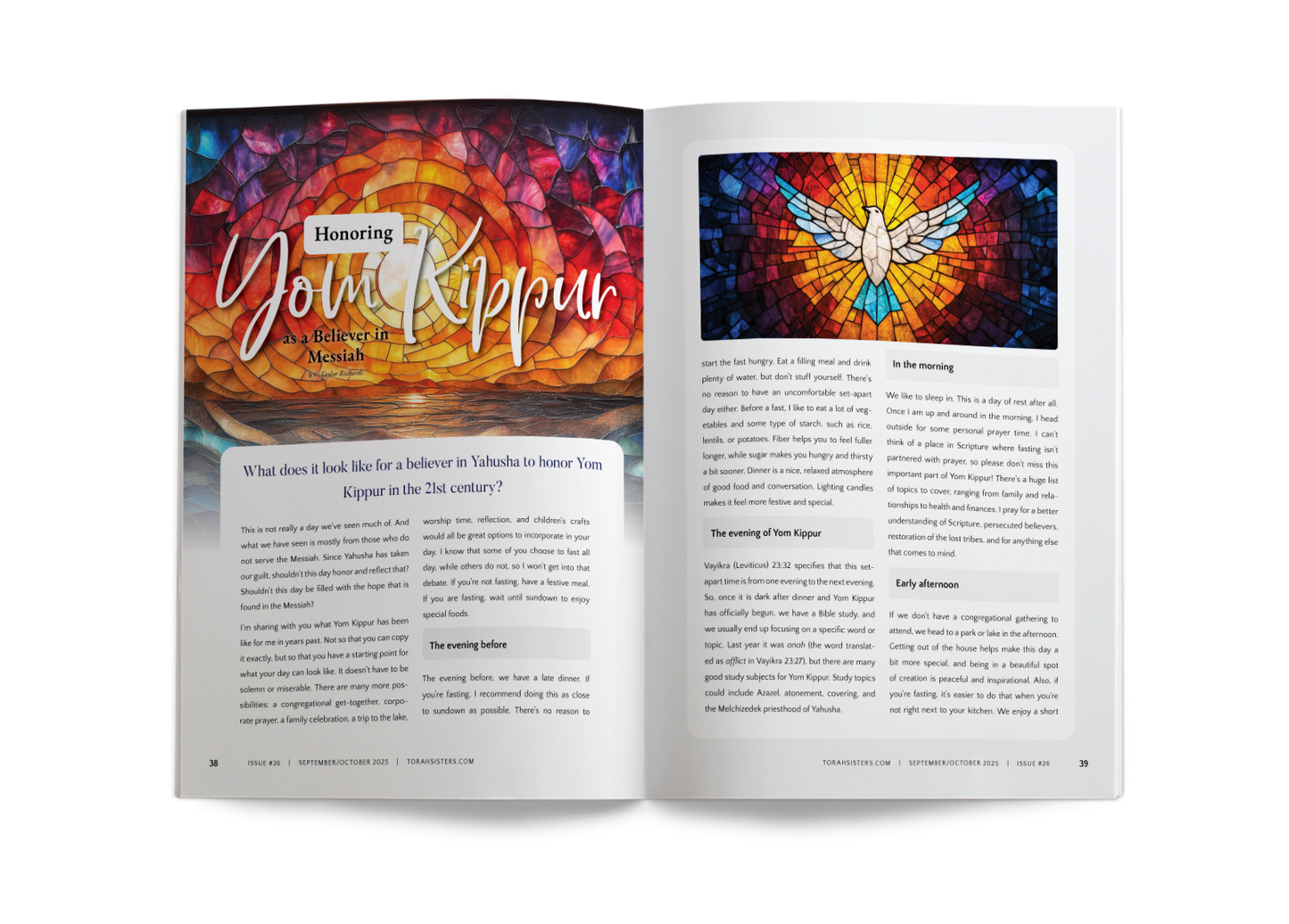September/October 2025 Issue #26 Torah Sisters Magazine