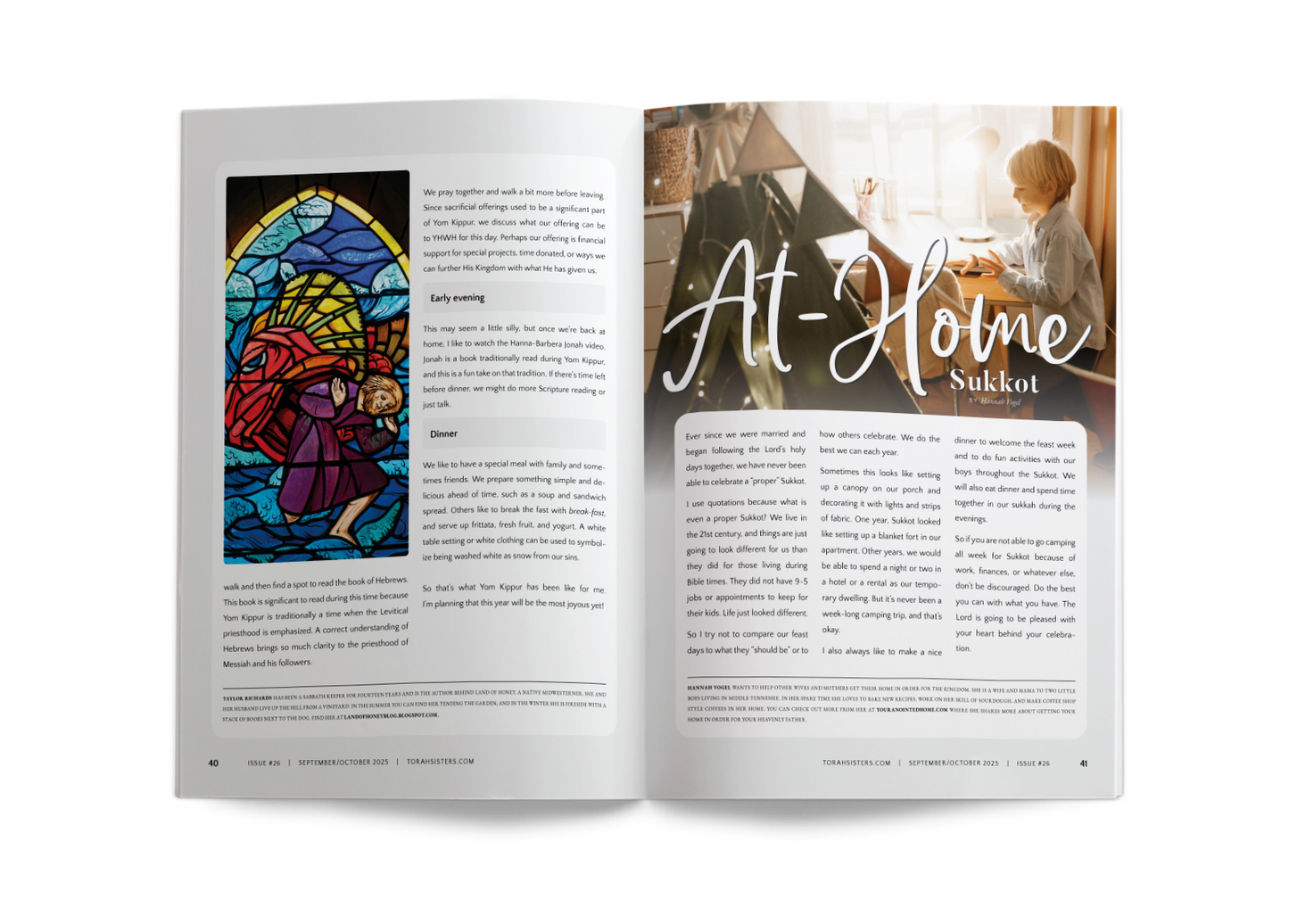 September/October 2025 Issue #26 Torah Sisters Magazine