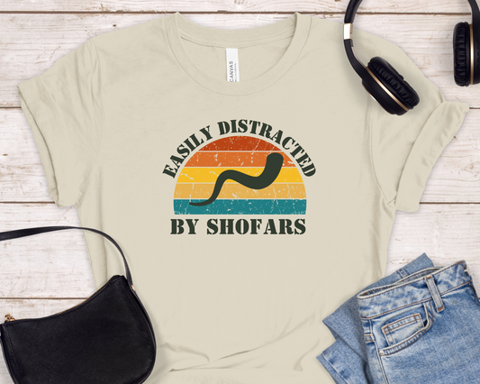 Easily Distracted by Shofars Shirt