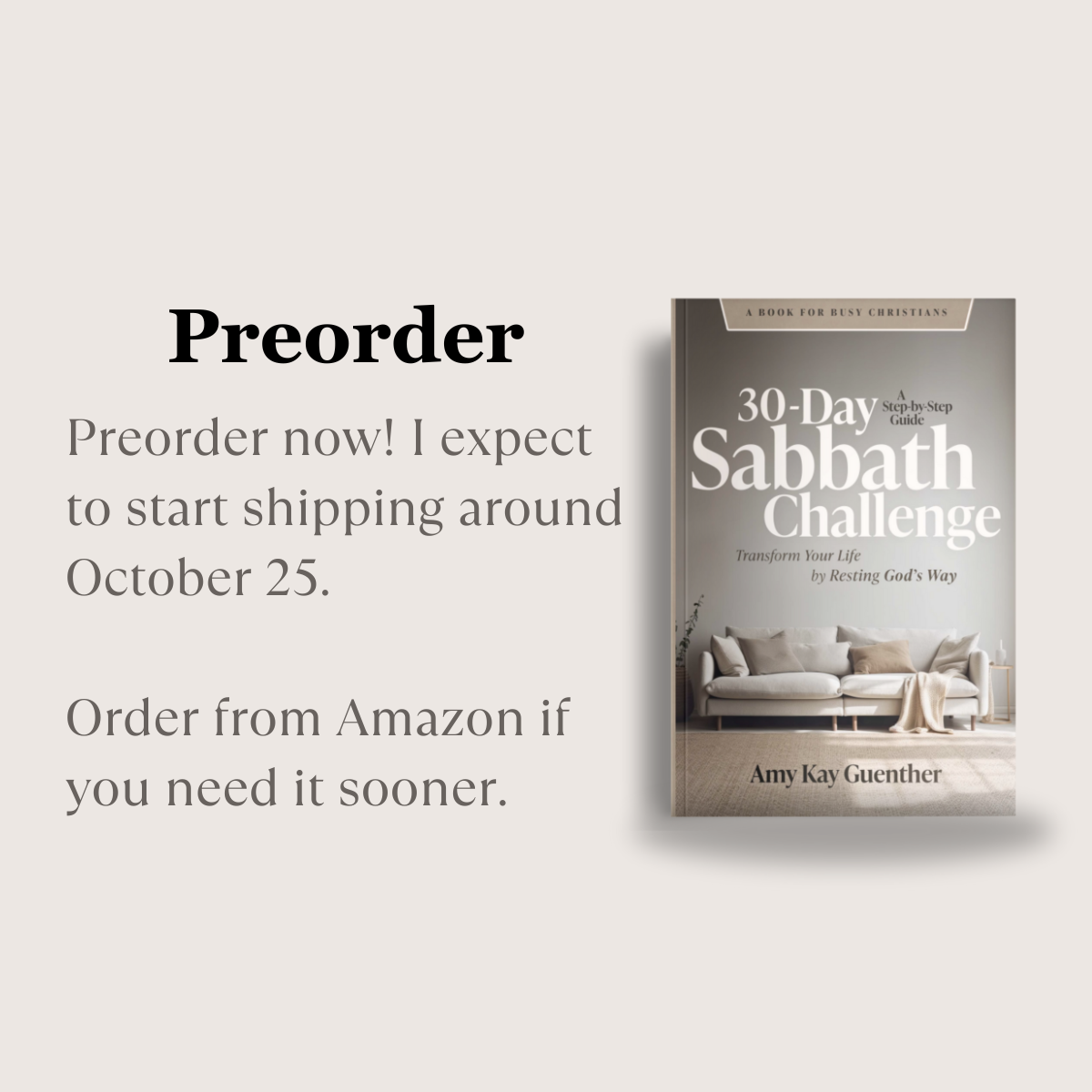 30-Day Sabbath Challenge