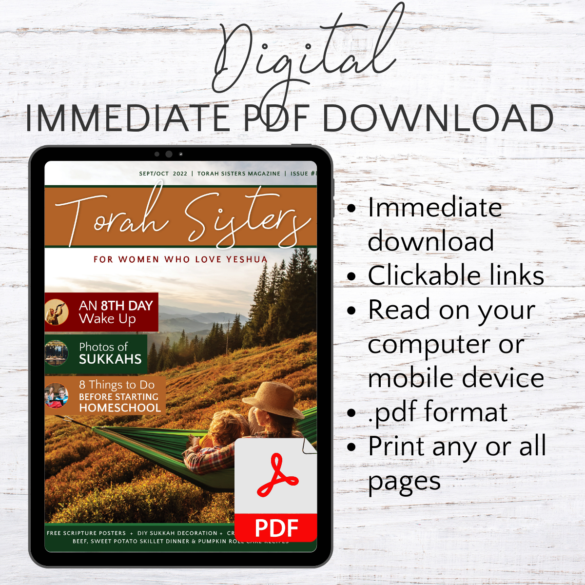 September October 2022 #8 Torah Sisters Magazine