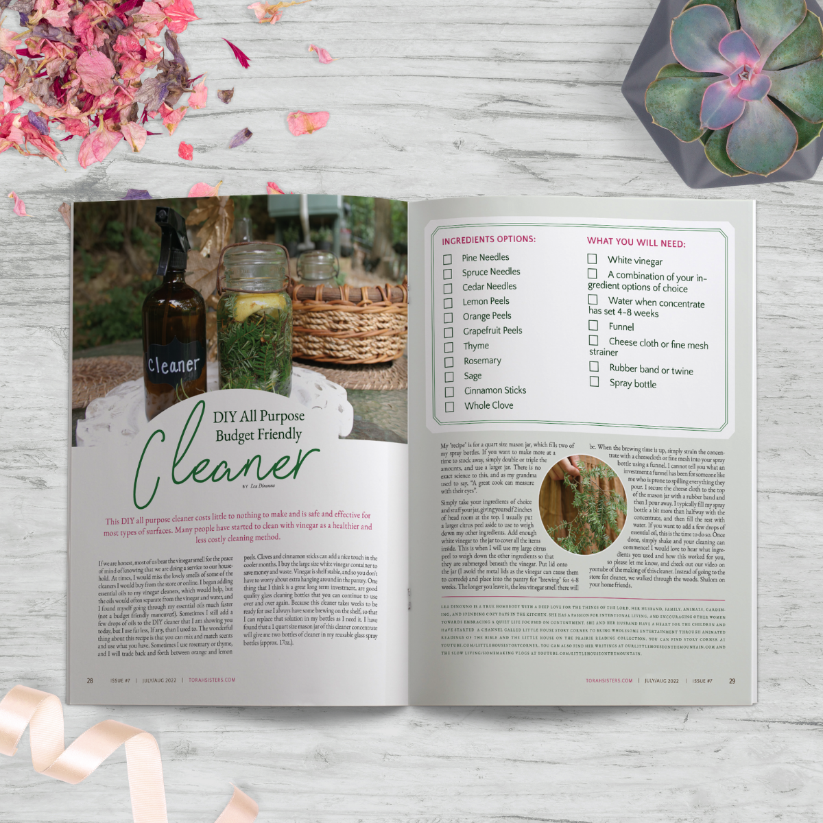 July August 2022 #7 Torah Sisters Magazine