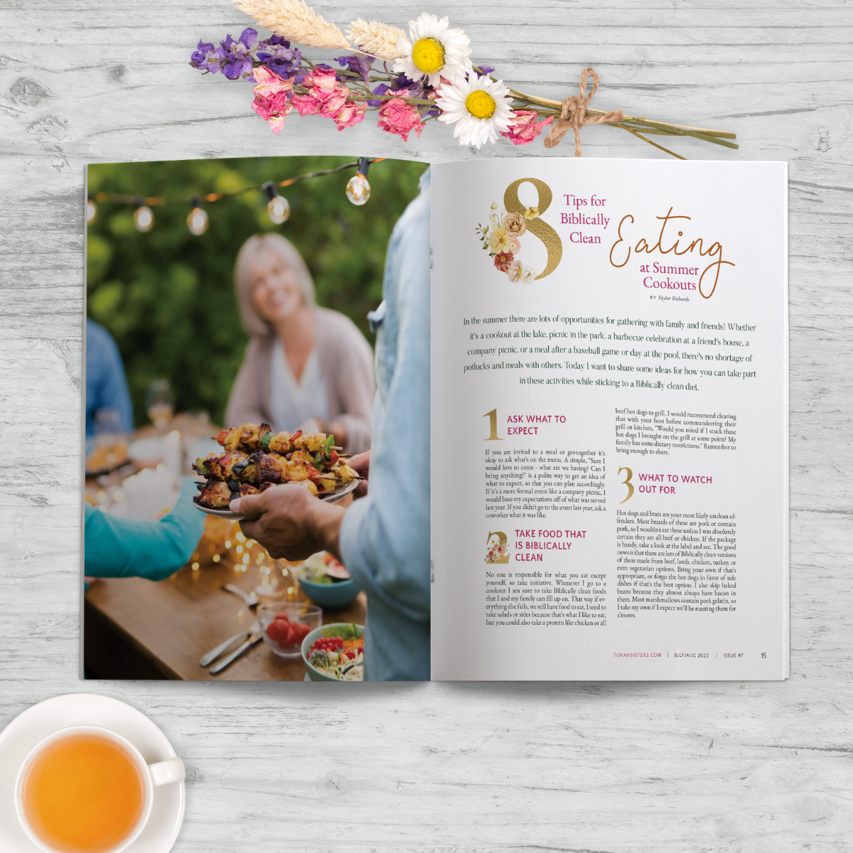 July August 2022 #7 Torah Sisters Magazine