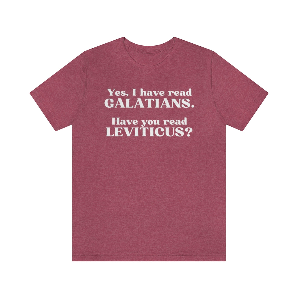 Have You Read Leviticus Tshirt?