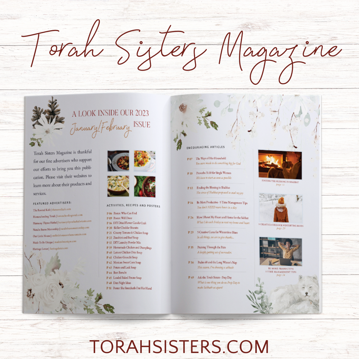 January/February 2023 #10 Torah Sisters Magazine