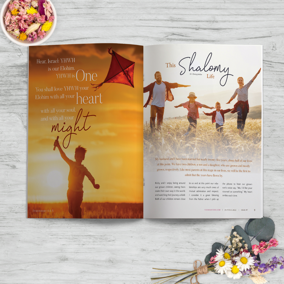 July August 2022 #7 Torah Sisters Magazine