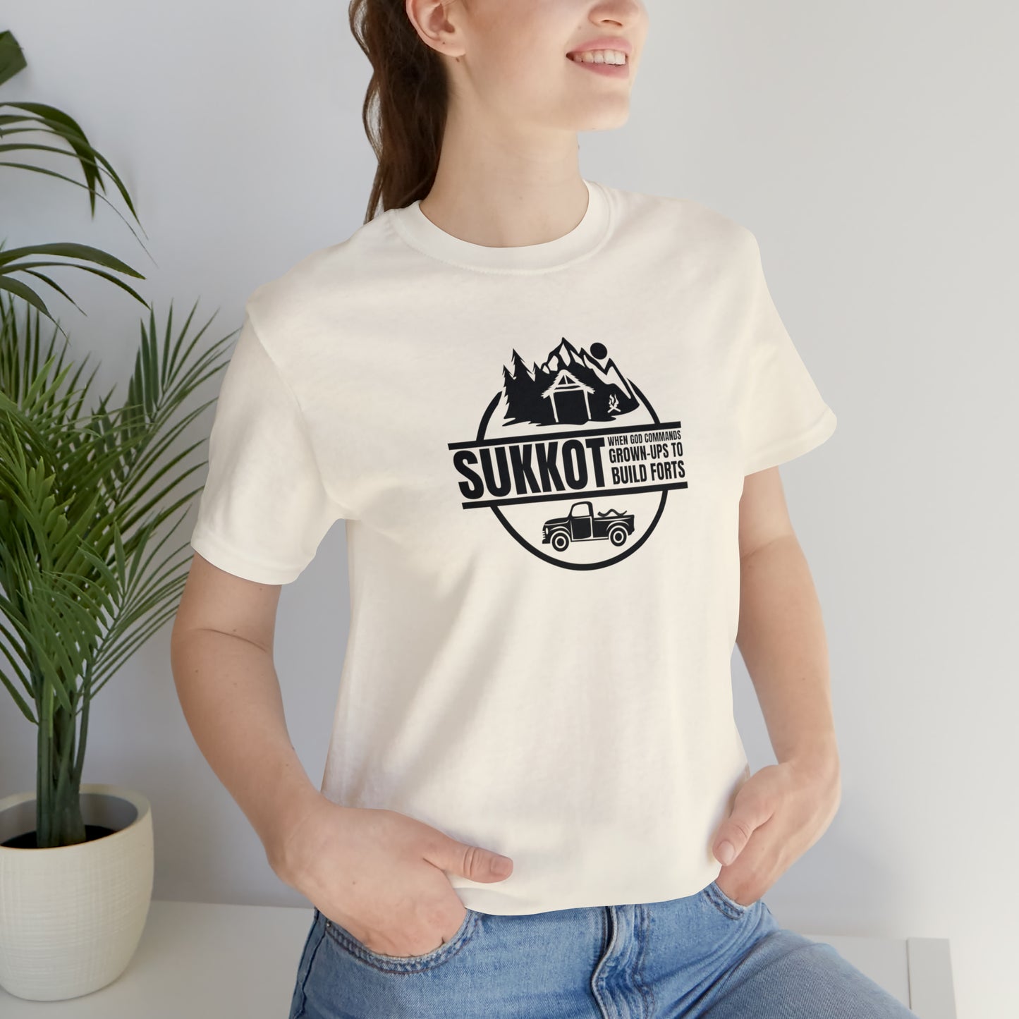 Badge Sukkot When God Commands Unisex Shirt