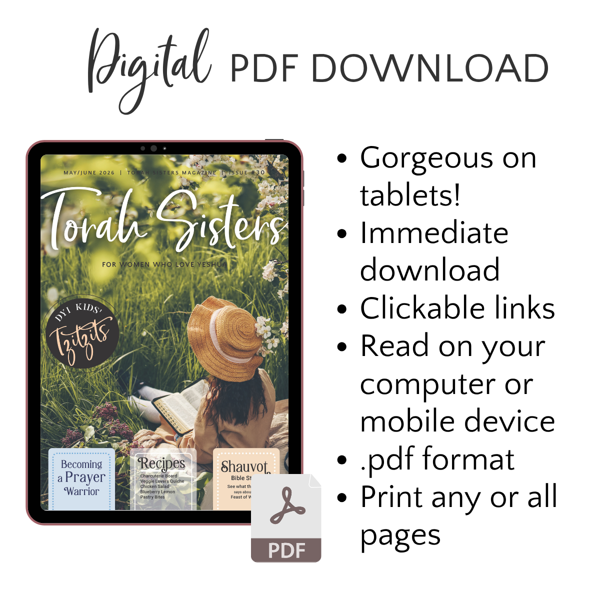 May/June 2026 Issue #30 Torah Sisters Magazine