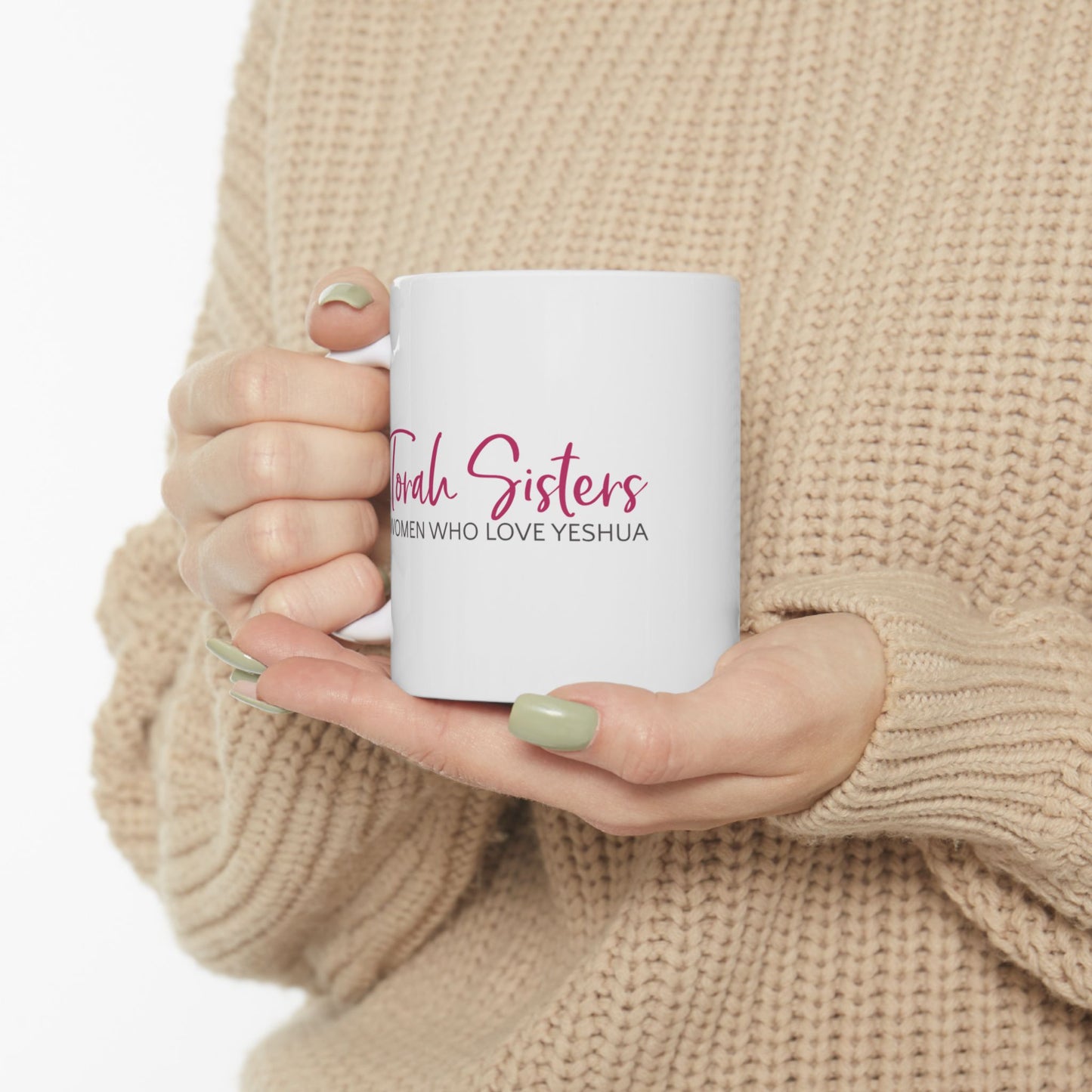 Torah Sisters Ceramic Mug, (11oz)