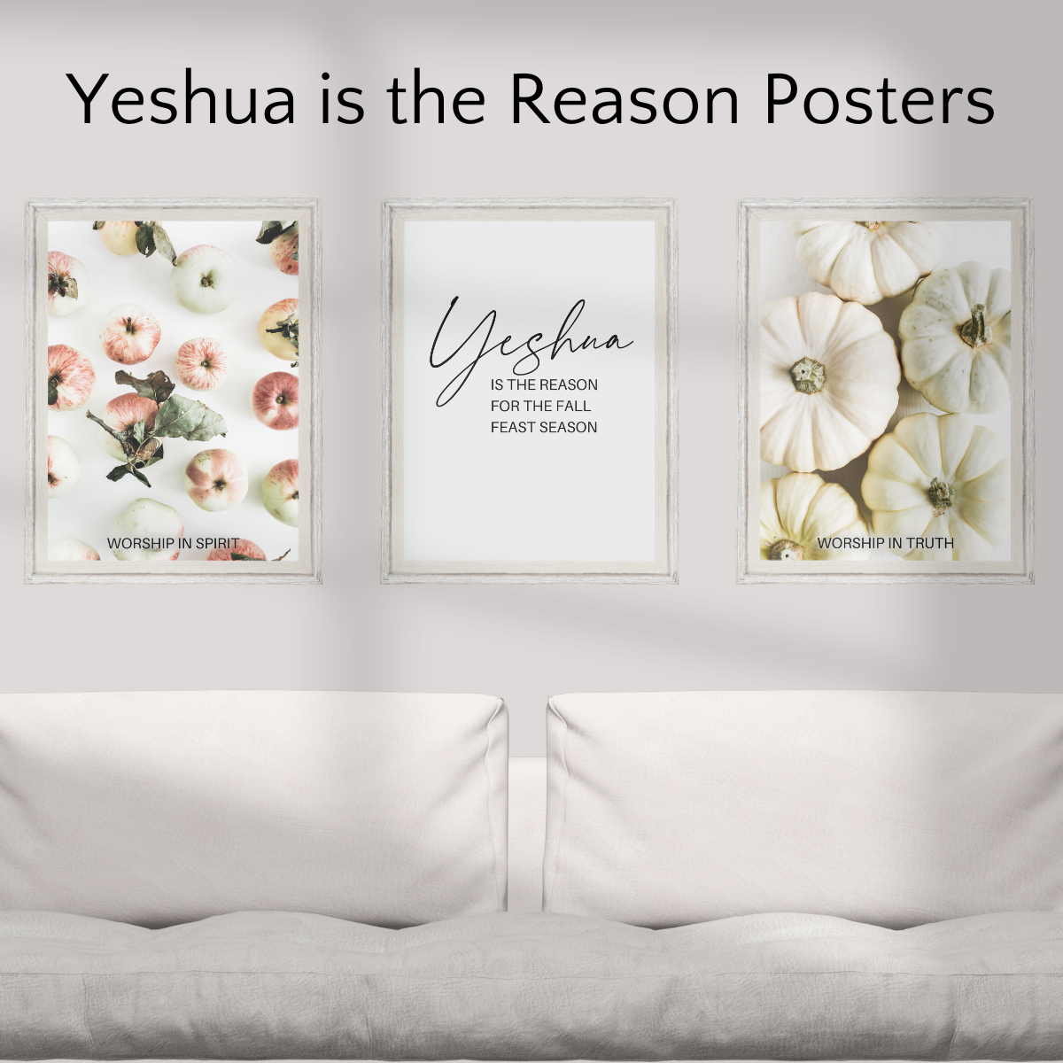 2023 Yeshua is the Reason Posters