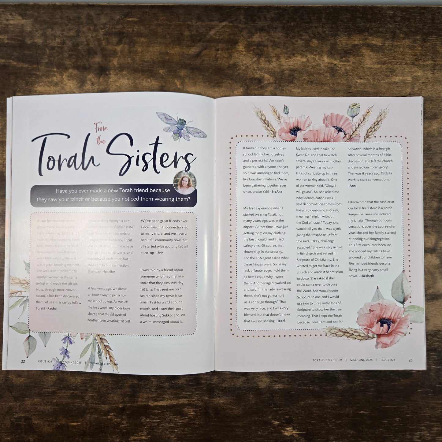 May/June 2025 Issue #24 Torah Sisters Magazine