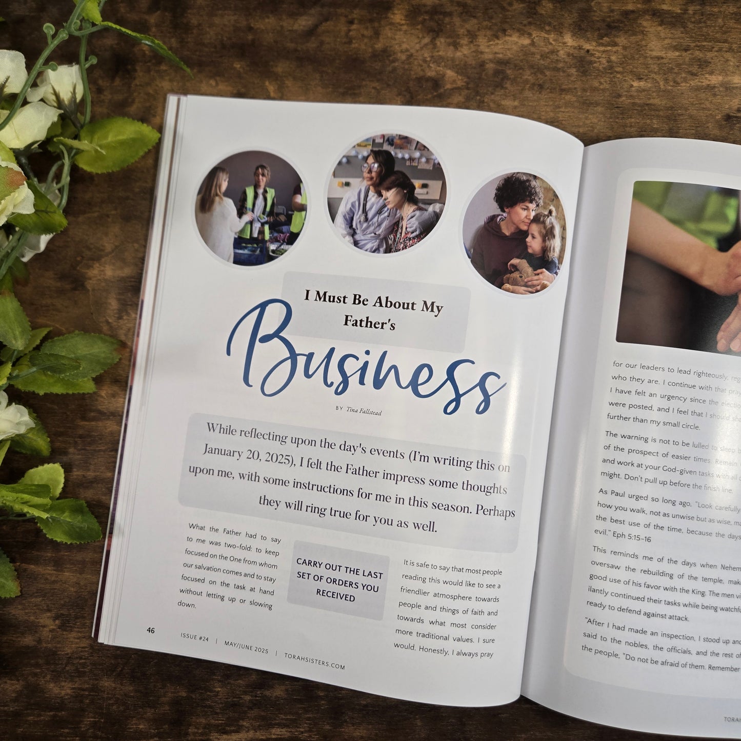 May/June 2025 Issue #24 Torah Sisters Magazine