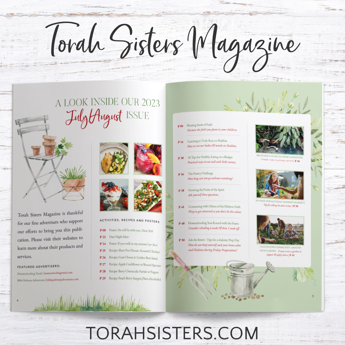 July/August #13 Torah Sisters Magazine