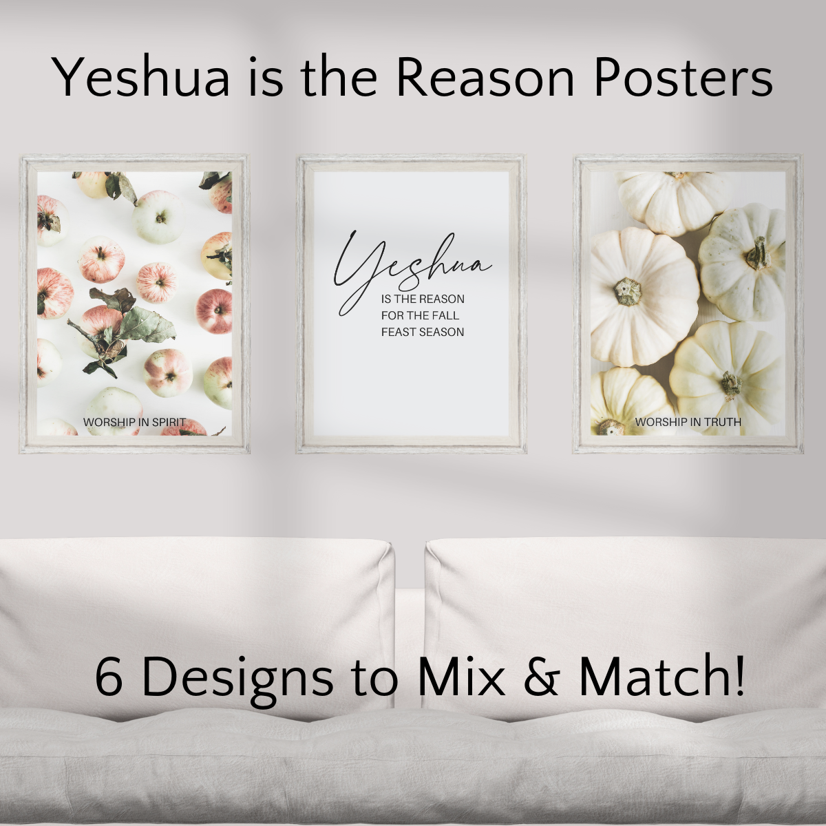 2023 Yeshua is the Reason Posters