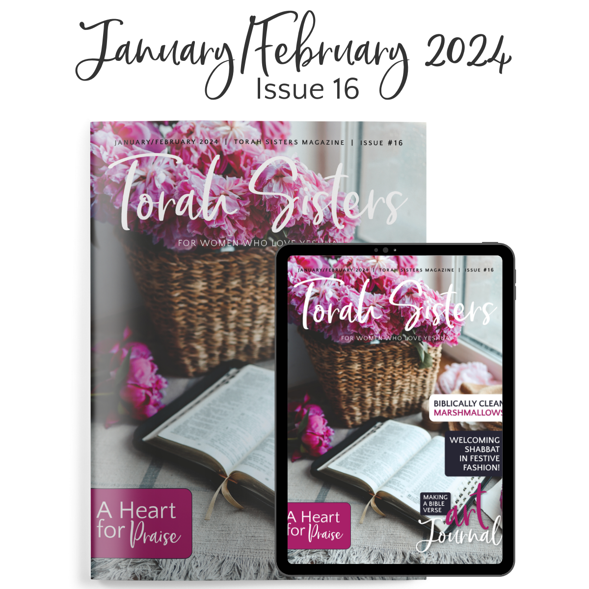 January/February 2024 Issue #16 Torah Sisters Magazine