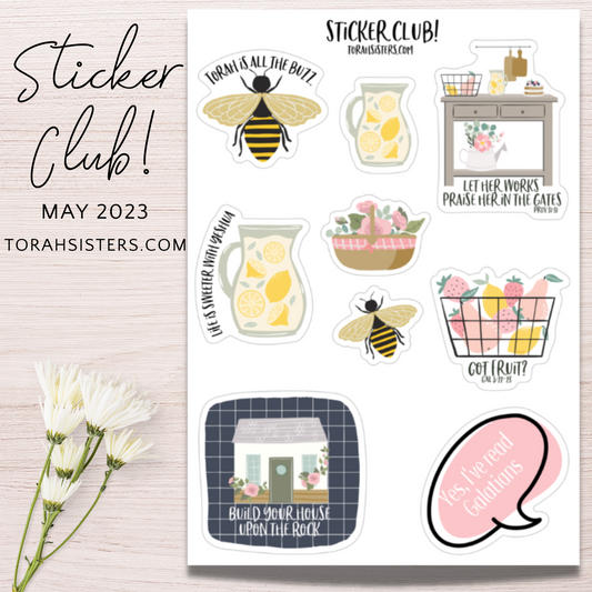 May 2023 Stickers