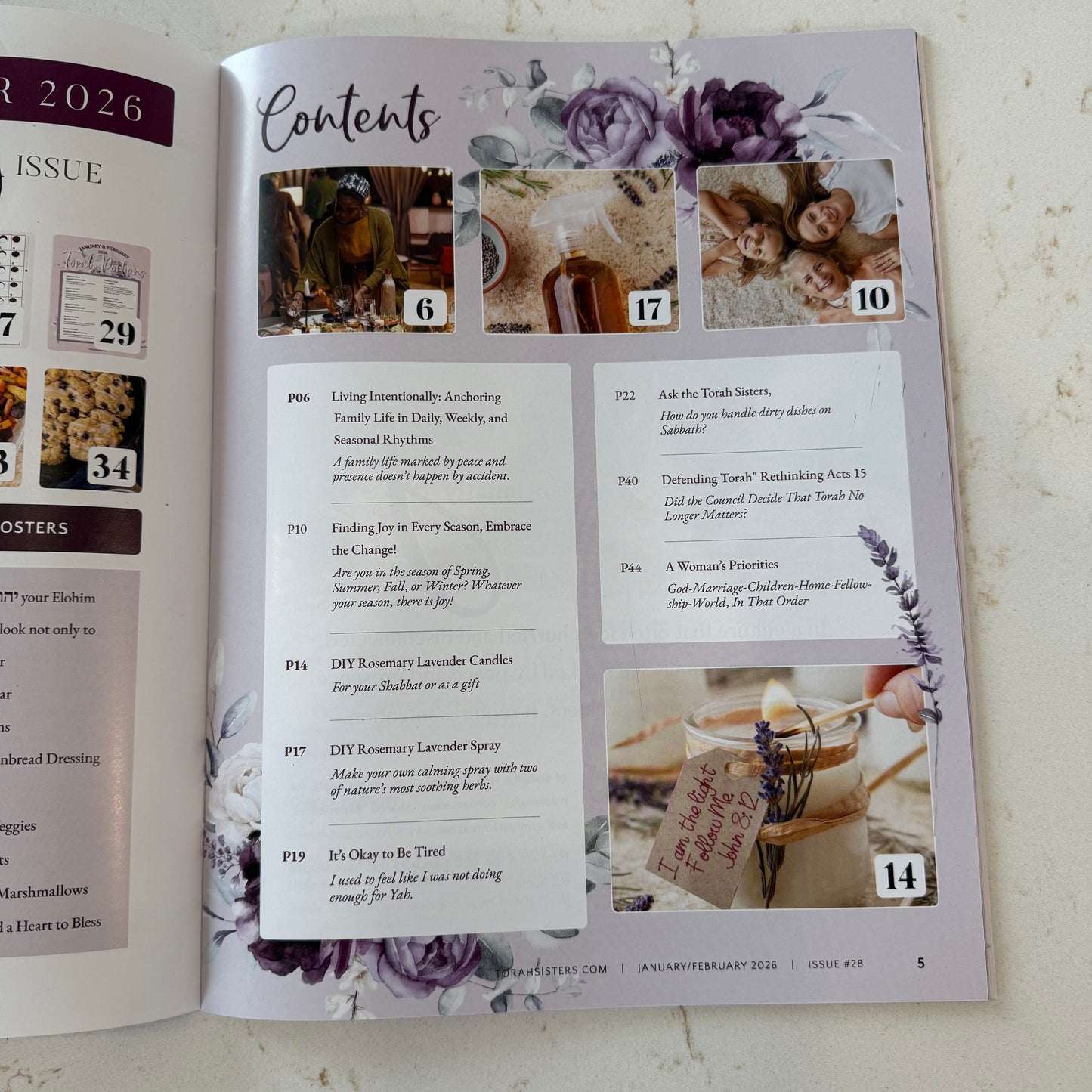 January/February 2026 Issue #28 Torah Sisters Magazine