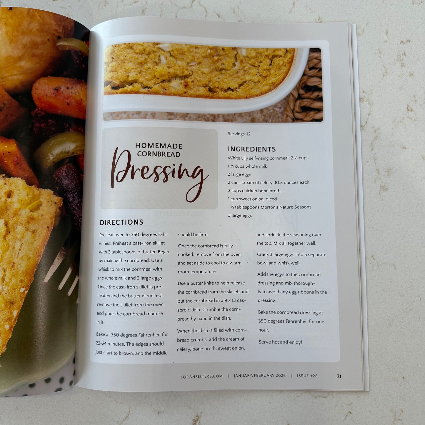 January/February 2026 Issue #28 Torah Sisters Magazine