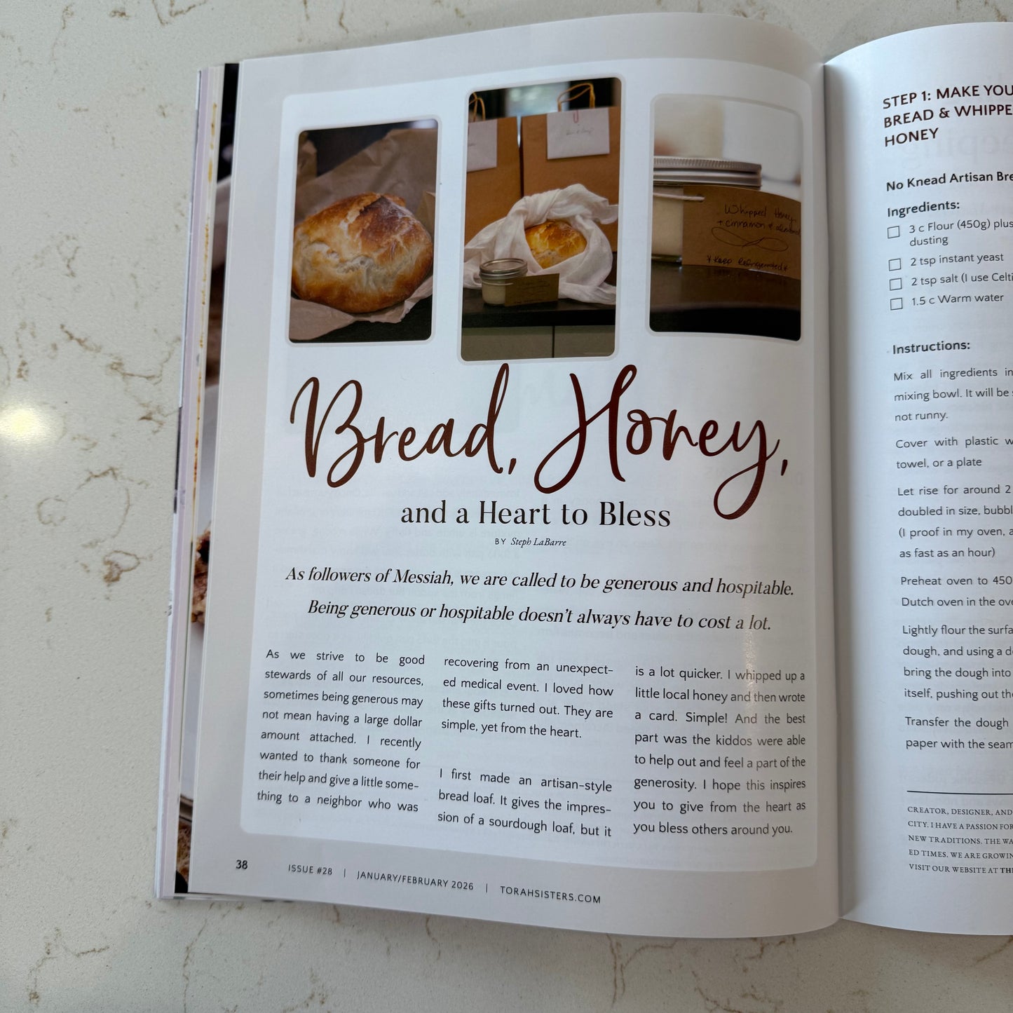 January/February 2026 Issue #28 Torah Sisters Magazine