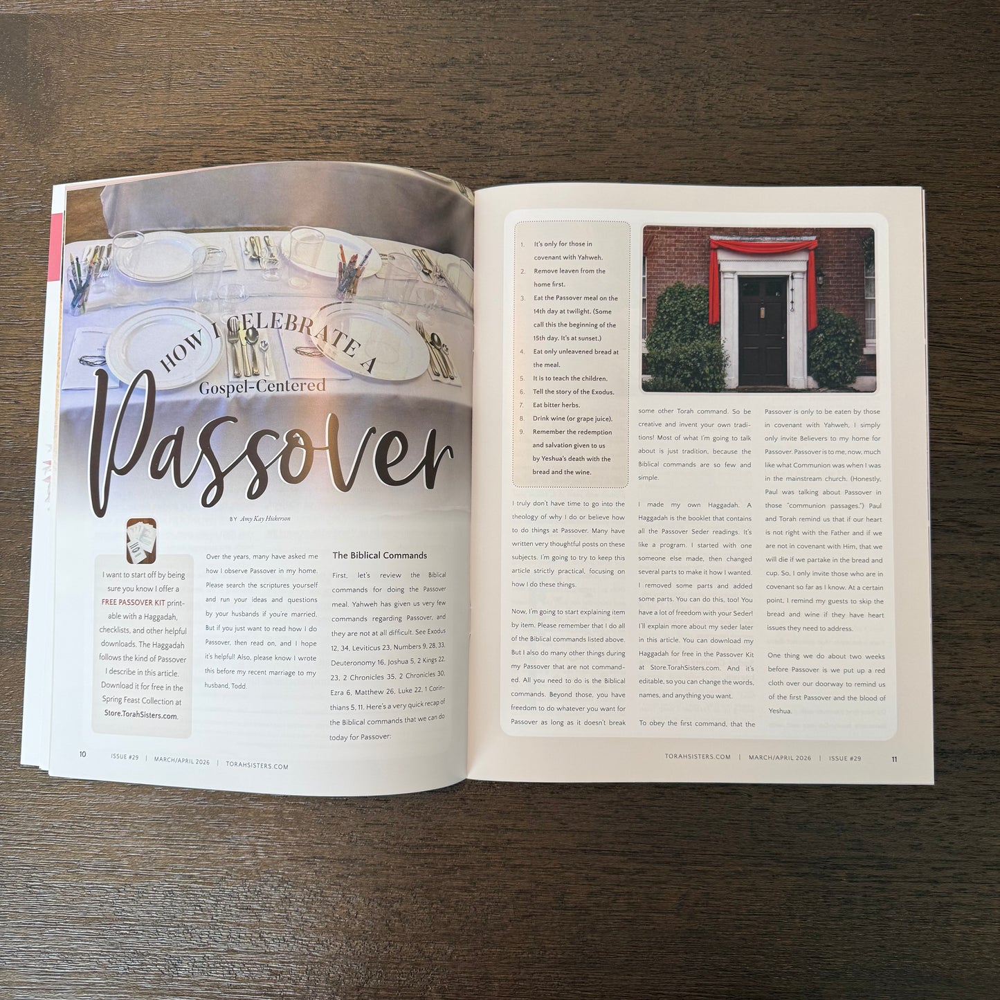 March/April 2026 Issue #29 Torah Sisters Magazine