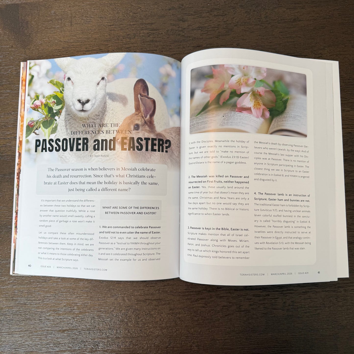March/April 2026 Issue #29 Torah Sisters Magazine