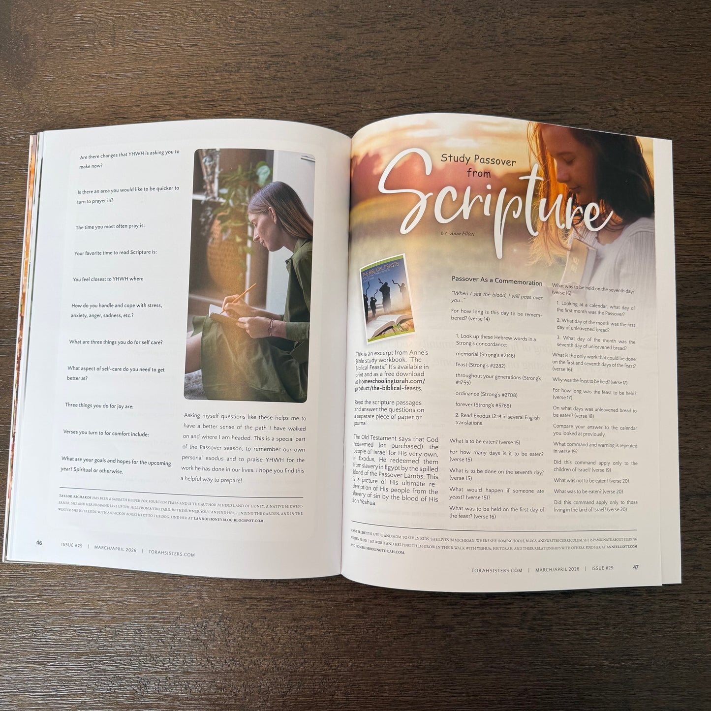 March/April 2026 Issue #29 Torah Sisters Magazine