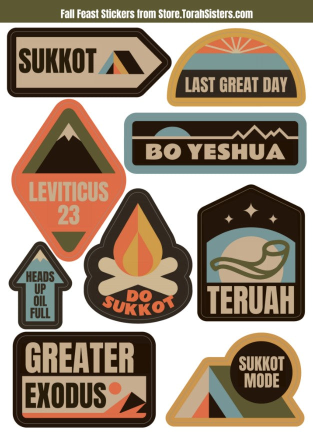 Fall Feast Stickers 2024