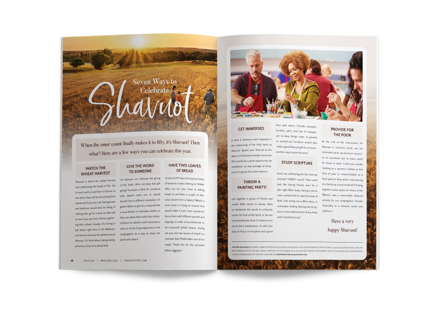 May/June 2025 Issue #24 Torah Sisters Magazine