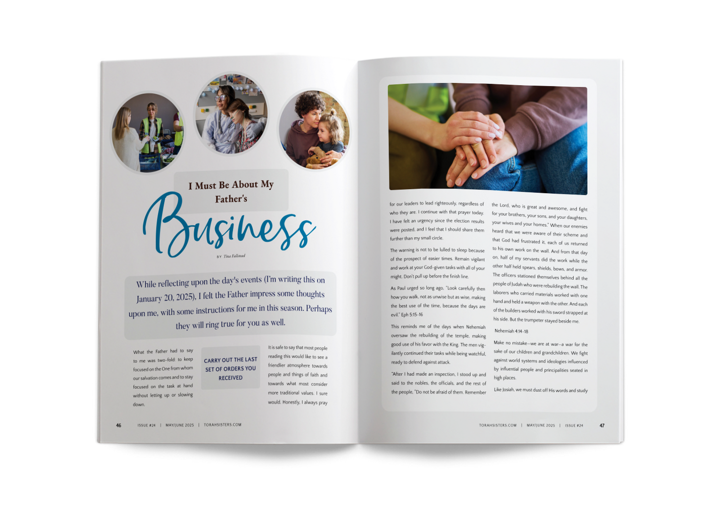May/June 2025 Issue #24 Torah Sisters Magazine