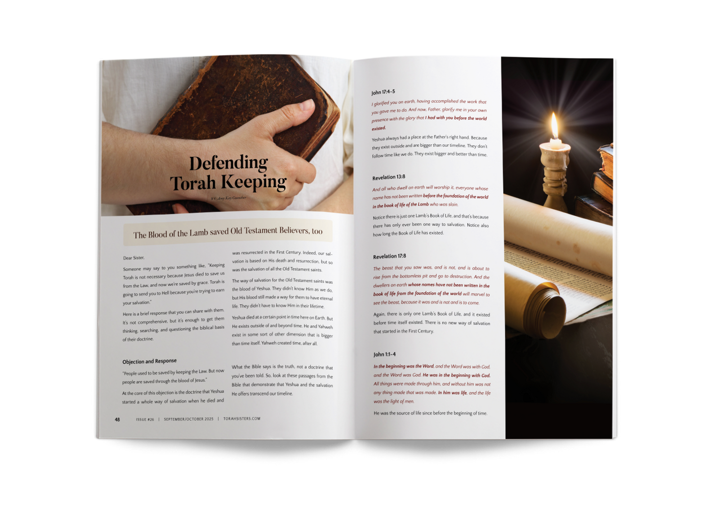 September/October 2025 Issue #26 Torah Sisters Magazine
