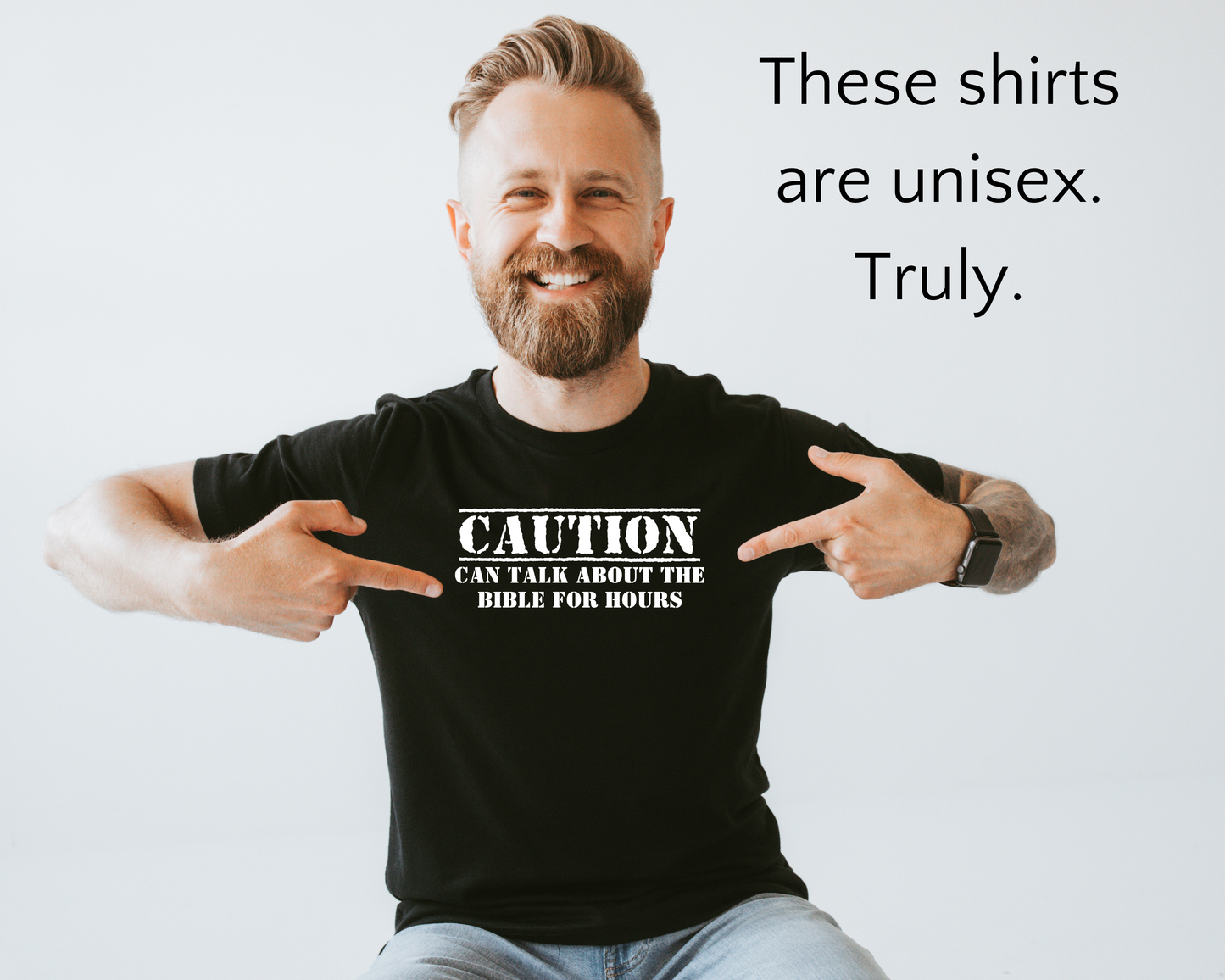 Caution Can Talk About the Bible for Hours Shirt