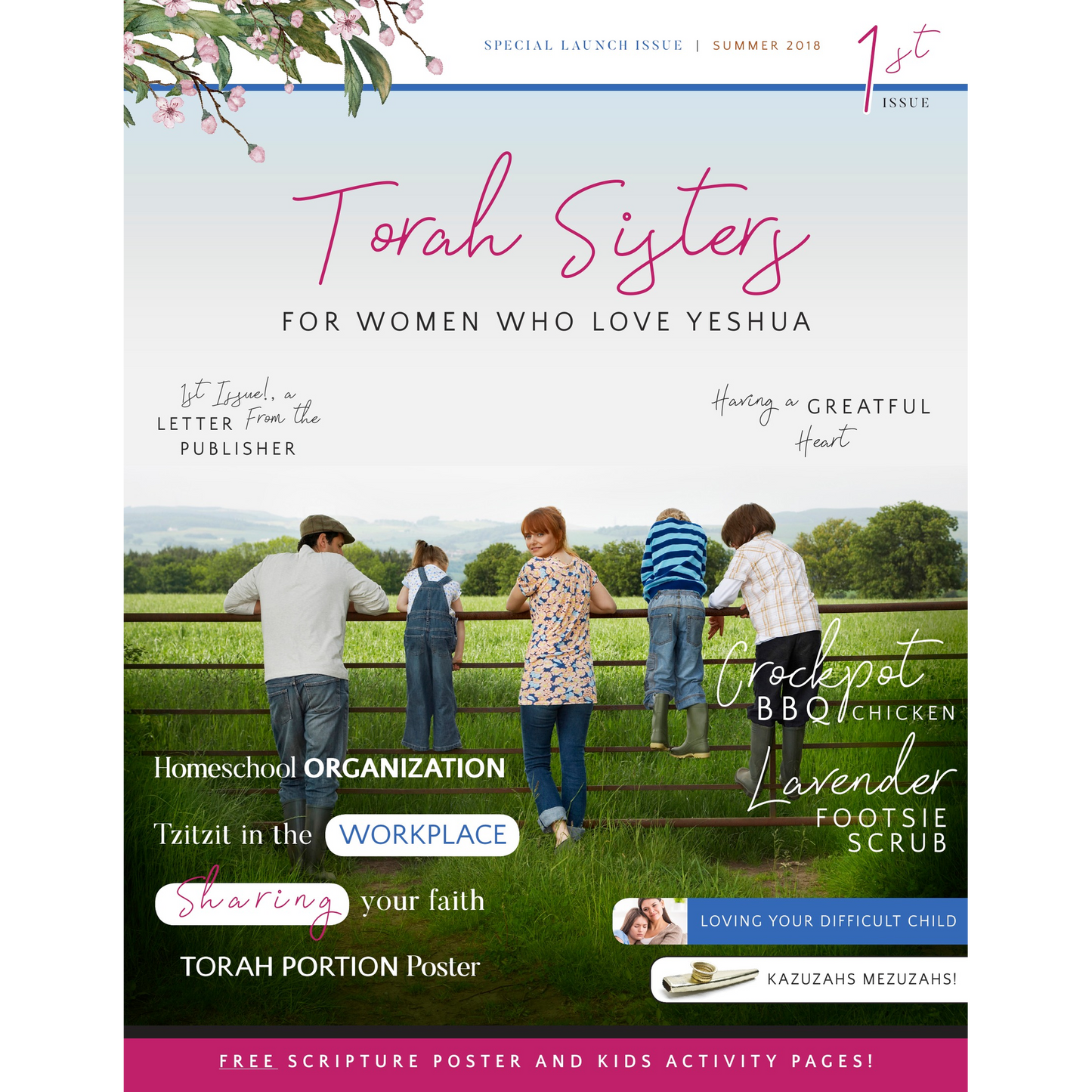 Summer 2018 Issue  #1 Torah Sisters Magazine