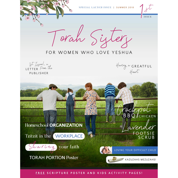 Summer 2018 Issue  #1 Torah Sisters Magazine